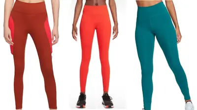 Brand NEW - Nike One Womens Dri-FIT Mid-Rise Leggings - Choose Size & Color • $24.95