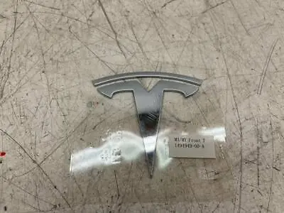 2017-2022 Tesla Model 3 Y Front Hood Silver Emblem Upgrade T-Badge Logo M3 MY • $31.55