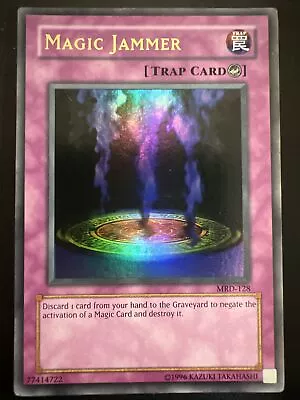 Yu-Gi-Oh! TCG Magic Jammer MRD-128 Unlimited Ultra Rare FADED • $2