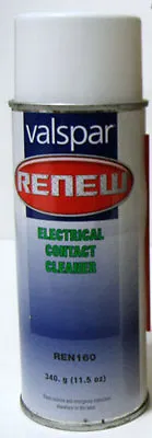 $17.95 • Buy 2 - Cans Valspar Renew REN160 Electrical Electronic Switch Contact Spray Cleaner