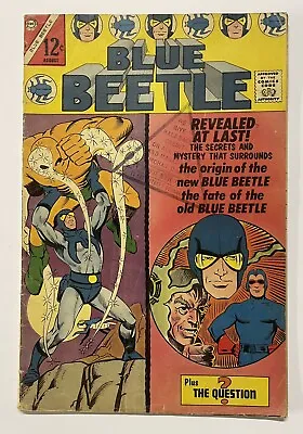 Blue Beetle; Vol 5 #2. Aug 1967. Charlton. Vg-. Origin Of Blue Beetle! Ditko! • £50