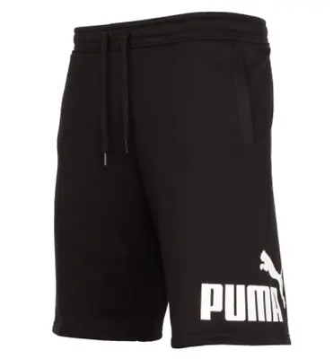 $39.22 • Buy PUMA Shorts Mens Cotton Fleece Cat Logo 10 Inch Gym Black Small Medium Large 2XL