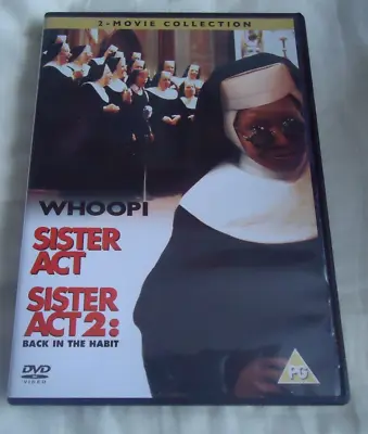 £2.65 • Buy Sister Act & Sister Act 2 Back In The Habit DVD Whoopi Goldbeg FAST FREE POSTAGE