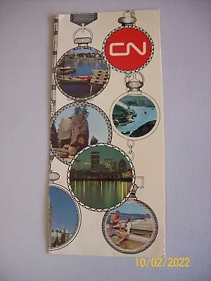 $10 • Buy Canadian National Railroad Dining Car Menu