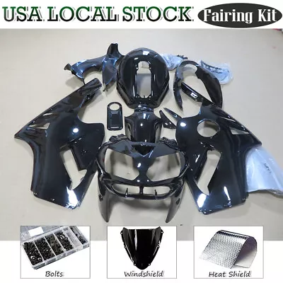 Glossy Black Fairing Kit Fit For KAWASAKI NINJA ZX12R 2002 2003 2004 2005 +Bolts • $359.01