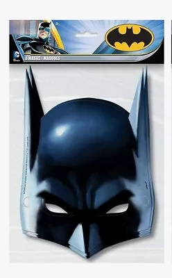 Batman Masks Party Supplies 8 Pieces • $12.99