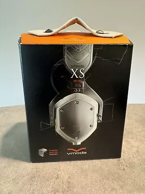 OPEN BOX V-MODA XS Foldable Noise Isolating Headphones - White Silver • $59.99