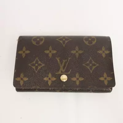 Authentic LOUIS VUITTON Monogram Porte Monnaie Billets Tresor Wallet  #27134 • $39