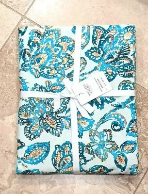 $59.95 • Buy William Sonoma ~ Tropical Palampore Tablecloth ~ Multicolor ~ 70 / 108 / 126