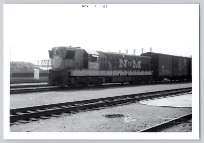 Railroad Photo - Mexico National Railways #7321 Locomotive Mexican 1962 Train • $7