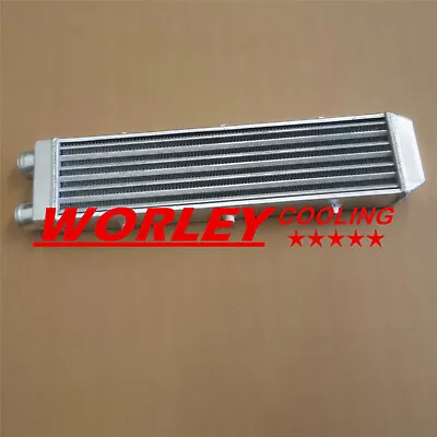 Full Aluminum Turbo Intercooler 2  550x140x75 Mm SAME SIDE Outlets Brand New • $130