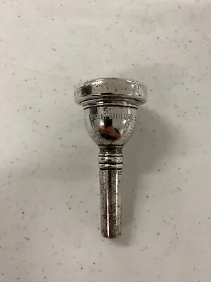 Vintage Vincent Bach Corp. 5 Silver Plated Trombone Mouthpiece MP NICE FREE SHIP • $85