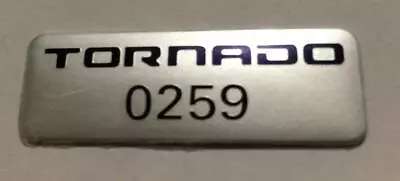 Genuine Ford BA BF Build Number Badge FPV F6 Tornado 0259 • $100