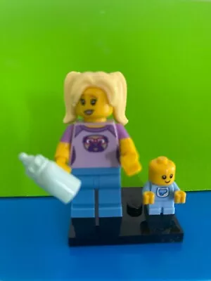 Lego Minifigures (71013) Series 16 - #16 Babysitter And Baby Boy With Bottle • $9.95