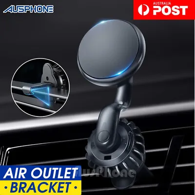Universal Magnetic Car Mobile Phone Holder Air Vent For IPhone 15 14 Samsung S24 • $17.95