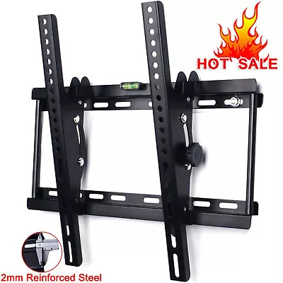£12.95 • Buy Tv Wall Bracket Mount Tilt Lcd Led Plasma 26 30 32 40 42 50 55 Inch For Lg Sony