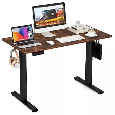 120/140cm Electric Standing Desk Home Office Sit Stand Adjustable Computer Desk • $209.95