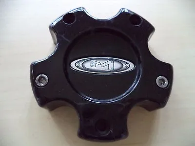 Motto Metal Wheels Gloss Black Wheel Center Cap # 845L121 / A0142 (1 CAP) • $29.90