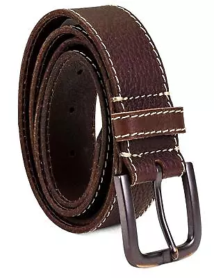 Timberland Men's 1.57 In (40MM) Rugged Genuine Leather Casual Jean Belt • $19.99