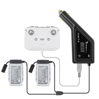 $39.08 • Buy 3in1 Car Charger For DJI Mavic Air 2 Fixed Wing Drone With Camera Long Range
