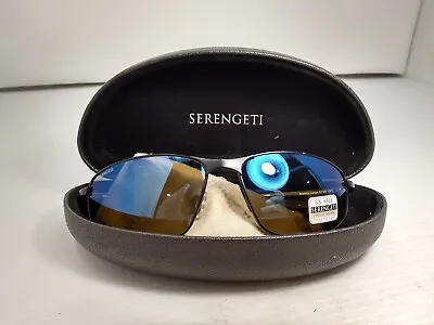 Serengeti MATERA 8729 MATTE BLACK  Polarized  Sunglasses W/case  S15 • $200