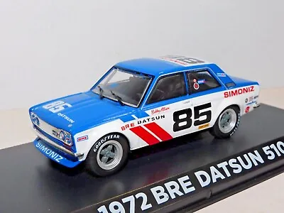 Greenlight 1972 Bre Datsun 510 #85 Bobby Allison 1/43 86345 • £29.95