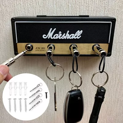 Black Key Holder Rack Amp Vintage Guitar Amplifier Jack Rack 2.0 Marshall JCM800 • £10.69