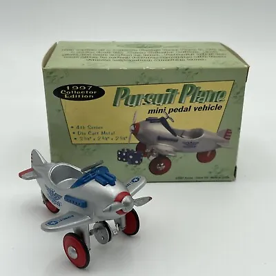 Pursuit Plane Die-Cast Metal 1997 Xonex Collector Edition Pedal Plane (Z) • $10.80