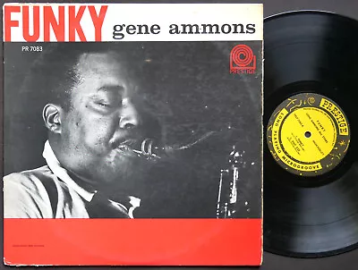 GENE AMMONS Funky LP PRESTIGE 7083 MONO Mal Waldron Jackie McLean Doug Watkins • $36.54
