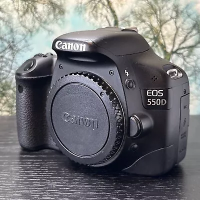 Canon EOS 550D (Body Only) With Battery And SD Card - Shutter Count 3449 • £89