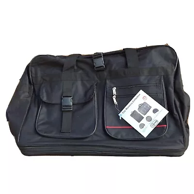 5 Cities BRAND NEW HOLDALL MASSIVE! 6 WHEELER SPORTS EXPANDING ZIPPED BAG • £29.95