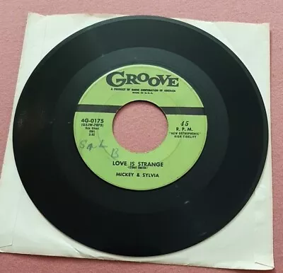 Mickey & Sylvia 45 I'm Going Home / Love Is Strange Groove 4G-0175 Vg • $11.77