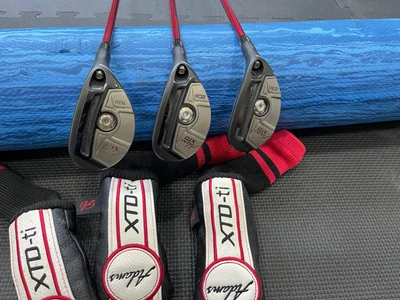 $500 • Buy Adams Golf Hybrid Set 18,20,23 Matrix Red Tie Stiff