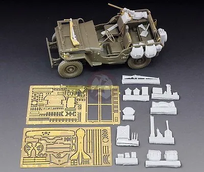 Royal Model 1/35 Willys MB Jeep Detail Set (for Tamiya) [Resin + PE Update] 605 • $40.54