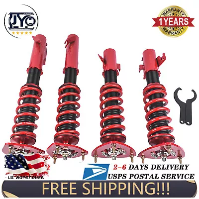 Coilovers Suspension Lowering Subaru Impreza WRX 2002-2007 STI 2004 Adjustable • $319.77