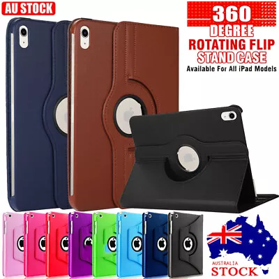 For IPad 10th 9th 7th 6th 5th Gen Air 1 3 4th Case Flip Leather Shockproof Cover • $12.39