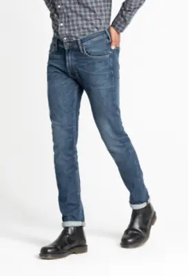 Lee Jeans Mens Luke Slim/skinny Tapered Fit 'Blue' FACTORY SECONDS  LLB • £19.99