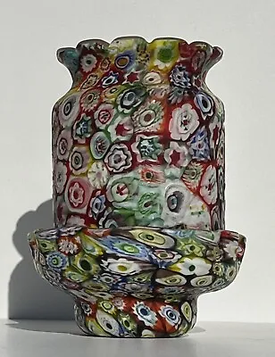 Fratelli Toso Millefiori Venetian Italian Art Glass Fairy Lamp • $650