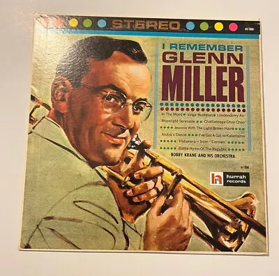 I Remember Glenn Miller Bobby Krane And His Orchestra/vinyl LP Record 12” H1009 • $9.87