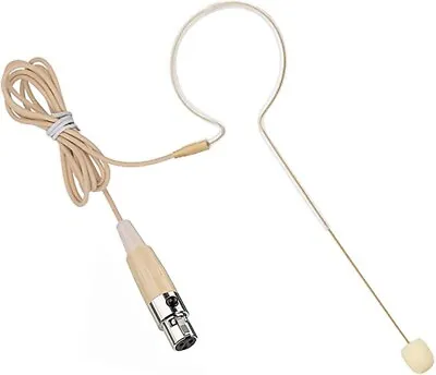 Condenser Single Headset Microphone For AKG Samson Wireless Mini XLR 3 Pins • $17.80