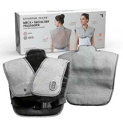 Sharper Image Wrap Neck Heated Pain Relief Massager • $22.99