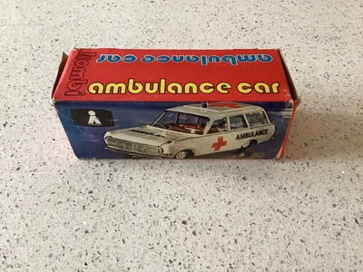 £7.99 • Buy Vintage Kombi Toy MIT Schwunglaufwerk Ambulance In Box 1/30 Scale