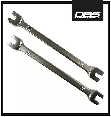 £9.99 • Buy Motocross Enduro Mx Motorcycle 2 Piece 4 Size Wheel Spoke Key Wrench Tool Set