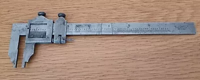 Vintage Starrett 6  Vernier Caliper No. 122 • $34.95