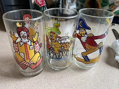 Vintage 1977 Mcdonalds Collector Series Glasses • $10