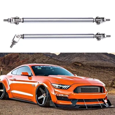 8 -11  Car Front Bumper Lips Support Strut Rods For Ford Mustang GT Fiesta Focus • $15.20