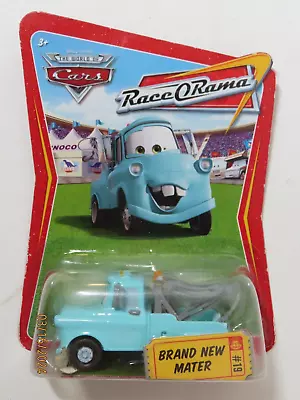 Disney Pixar Mattel Cars Race O Rama Brand New Mater 19 Die Cast Car NIP K4589 • $8