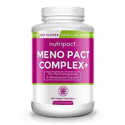 £16.99 • Buy Meno Pact Support Complex - Perimenopause & Menopause Supplement For Women