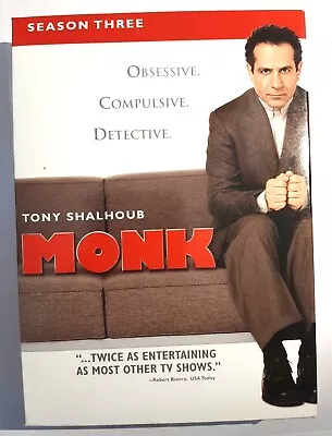 Monk: Season Eight (DVD 2010 4-Disc Set) • $8.99