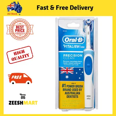 $32.65 • Buy Oral B Vitality Precision Clean Electric Toothbrush With 2 New Refills